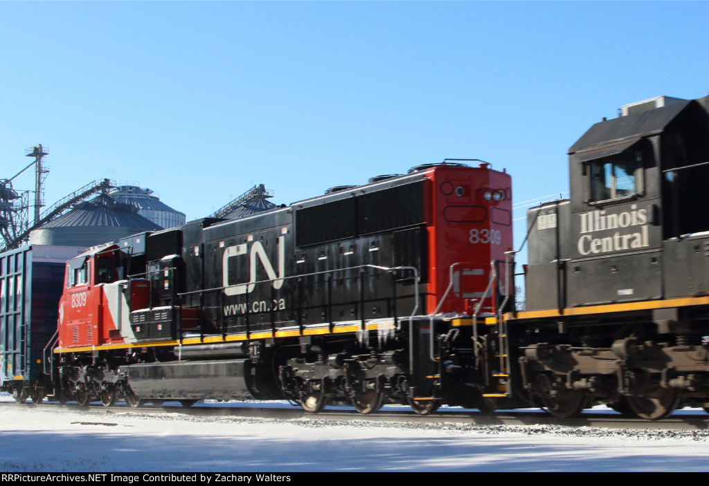 CN 8309 SD75IACC